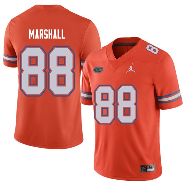 Jordan Brand Men #88 Wilber Marshall Florida Gators College Football Jersey Orange